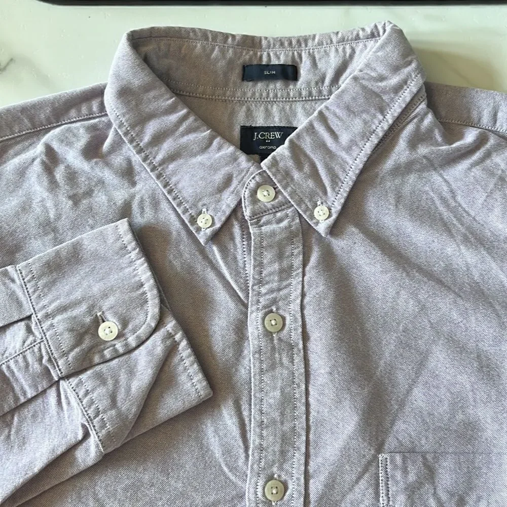 J. Crew Slim Oxford Button Down. Sz. XL